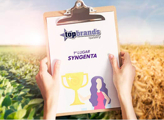 Syngenta conquista 1° lugar no Top Brands Quality 2020