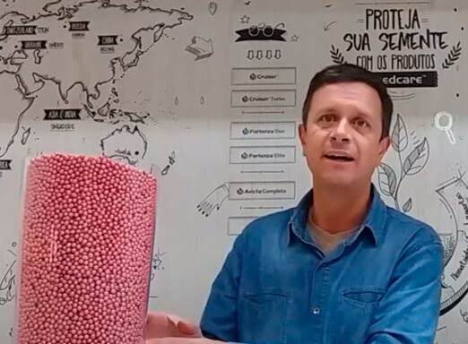 O que representa a evolução no Tratamento de Sementes Industrial da Syngenta?