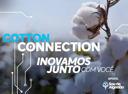 Cotton Connection vai reunir especialistas para falarem sobre o cenário atual da cultura do algodão