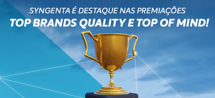 Syngenta é destaque no Top Brands Quality e Top of Mind