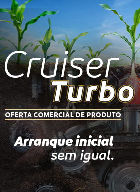 Banner tratamento de sementes Cruiser Turbo