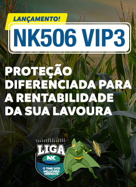 Banner da semente de milho NK 506 VIP3
