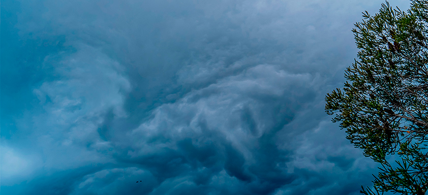 Clima chuvoso por conta da La Niña