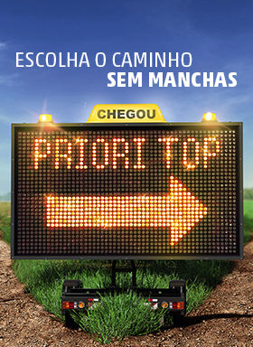 Banner do fungicida Priori Top (milho)