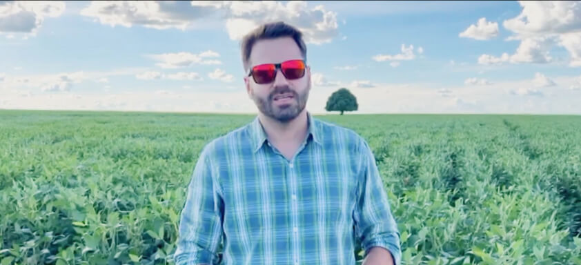 Produtor de soja Guilherme Tringer