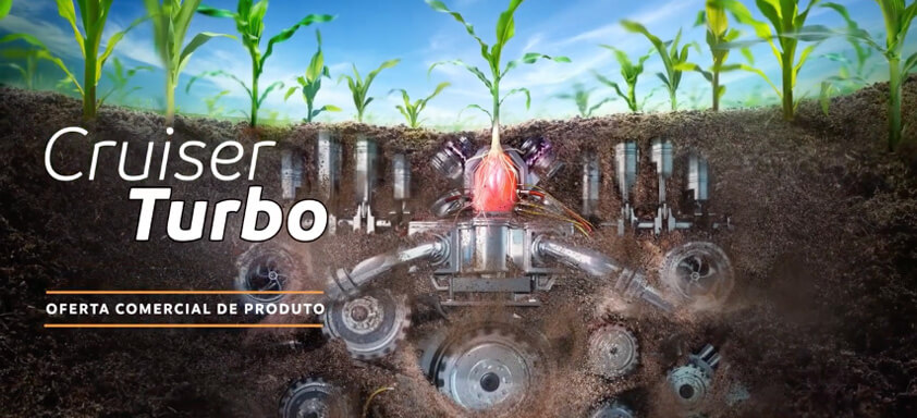 Banner do tratamento de sementes Cruiser® Turbo 