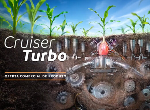 Banner do tratamento de sementes Cruiser® Turbo 
