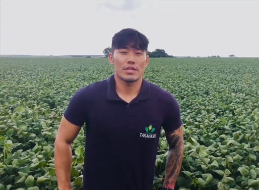Produtor de soja Bruno Takahashi