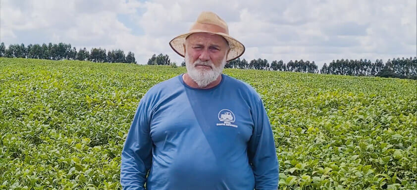 Produtor de soja Paulo Carvalho
