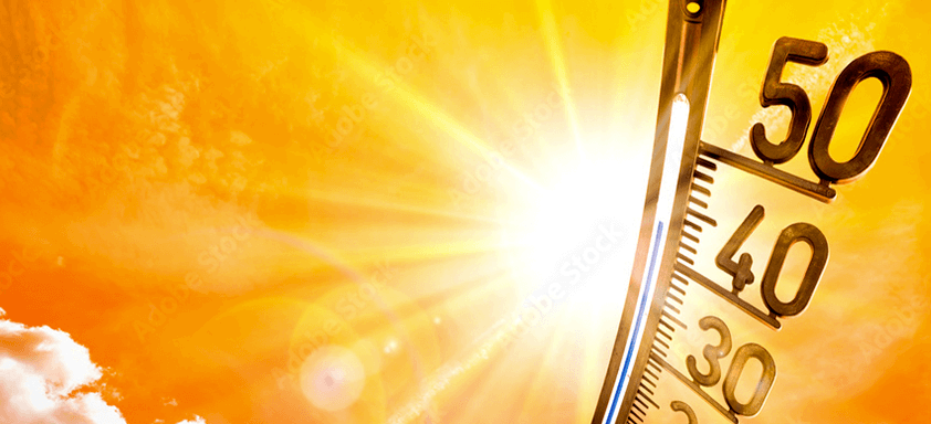 Altas temperaturas, imagem de céu, indicativo de temperaturas elevadas.