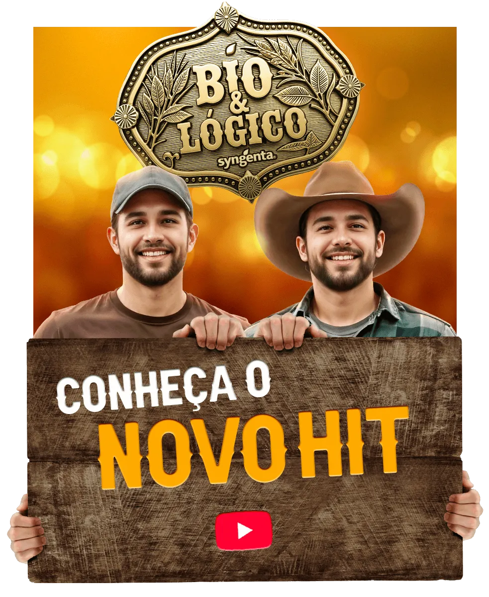 Amplo espectro de controle de daninhas