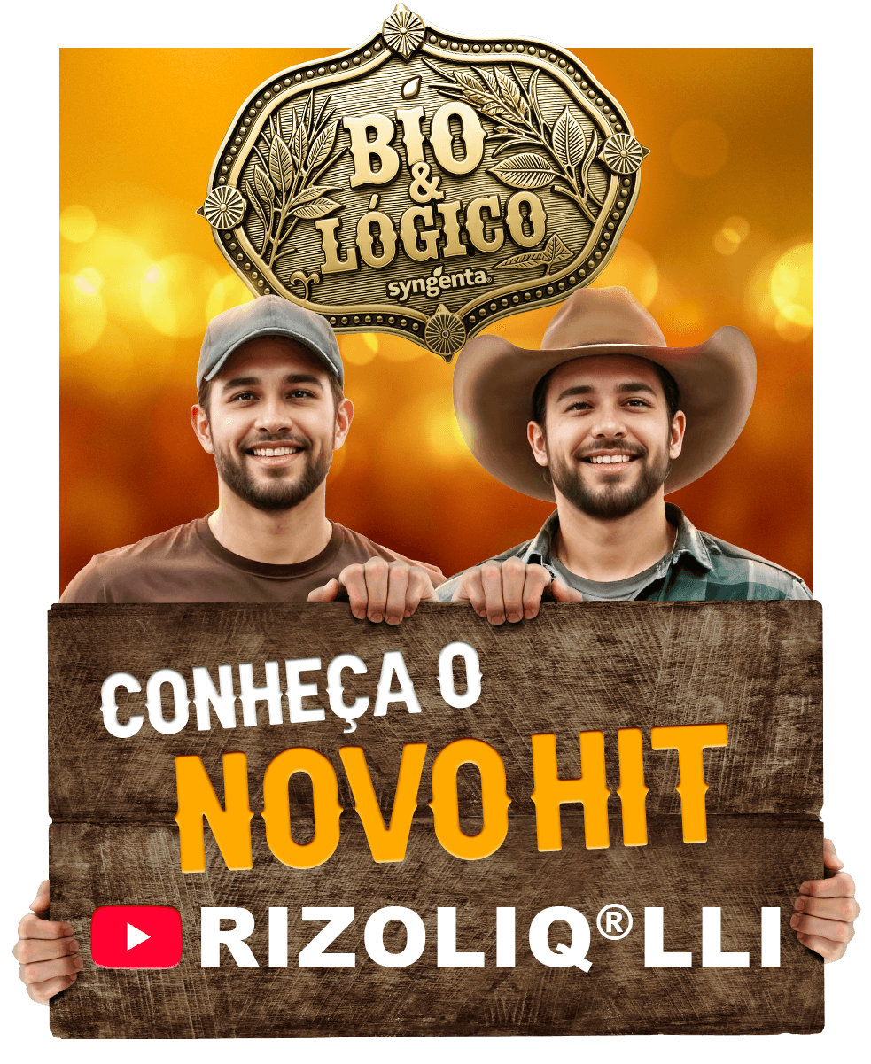 Amplo espectro de controle de daninhas