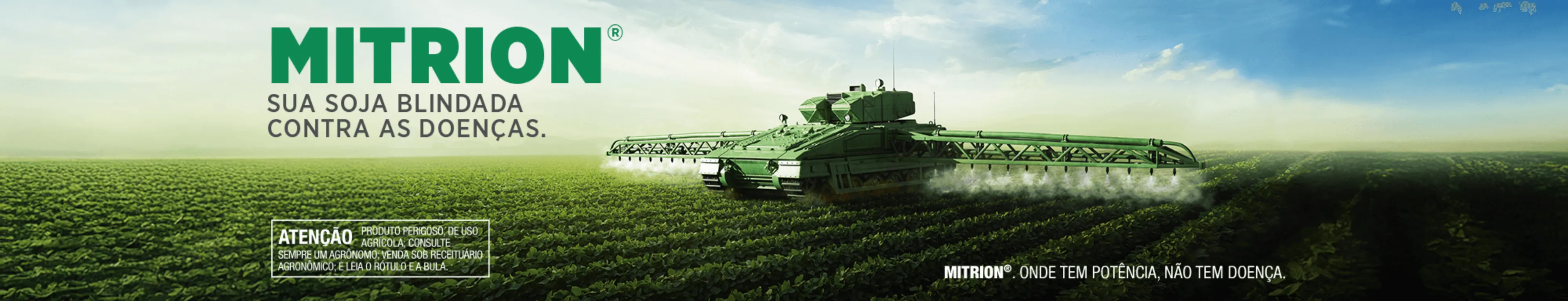 Mitrion: soja blindada contra as doenças