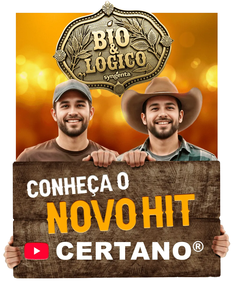 Amplo espectro de controle de daninhas