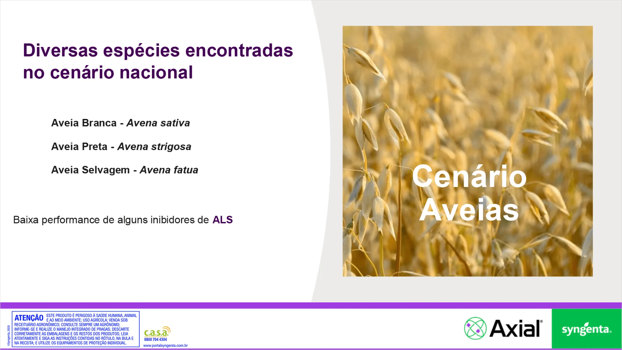 Posicionamento de Axial