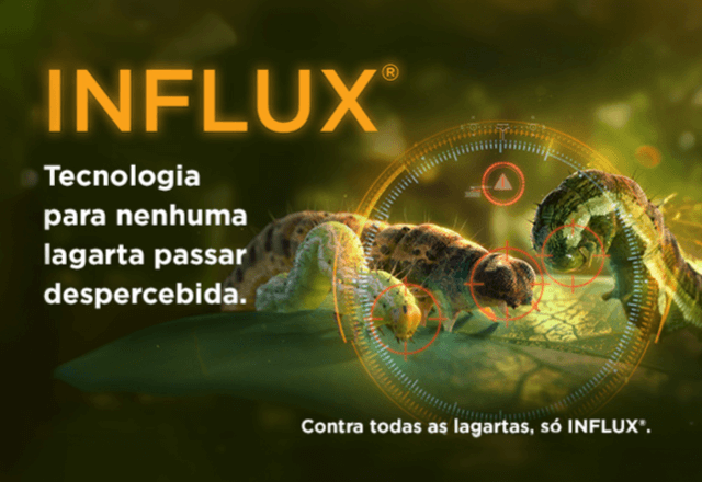 Influx: tecnologia para combater todas as lagartas