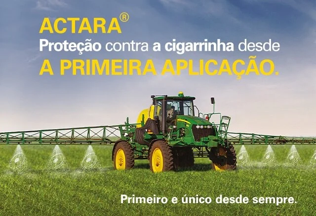 Actara, controla cigarrinhas