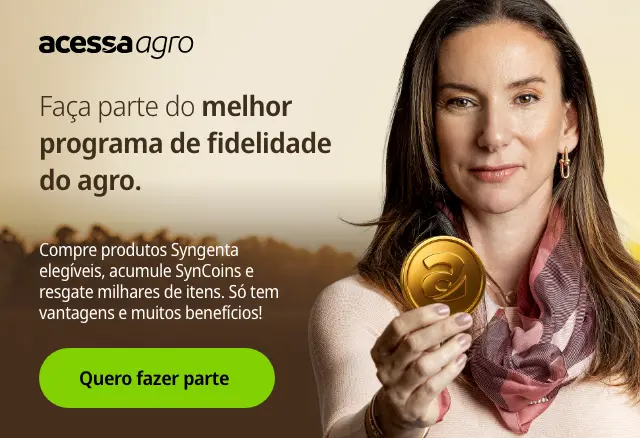 Faça parte do melhor programa de fidelidade do agro.