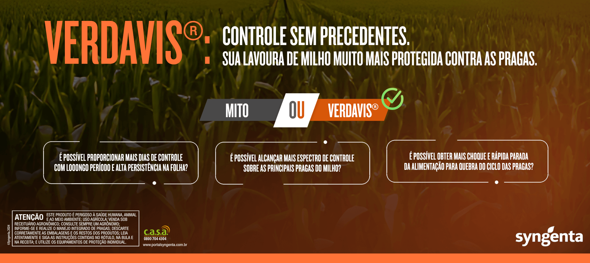 Posicionamento de Verdavis Milho