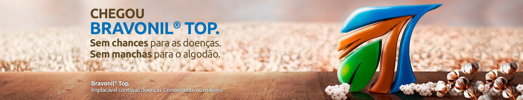 Banner Bravonil Top Algodao