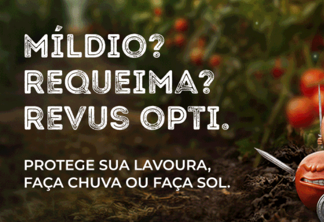 Míldio? Requeima? Revus Opti.