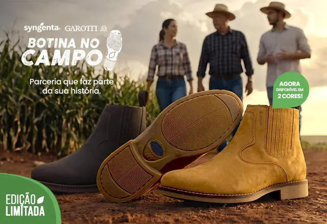 Botina do campo Garotti